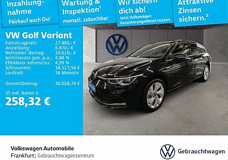 VW Golf Volkswagen VIII Variant 2.0 TDI DSG Style Navi Sprachb