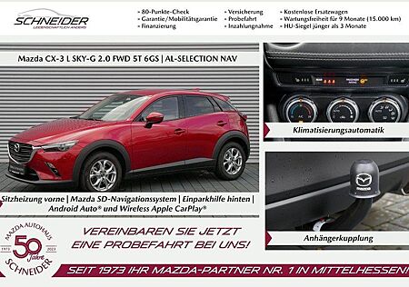 Mazda CX-3 SKYACTIV-G 121 SELECTION NAV AHK M+S