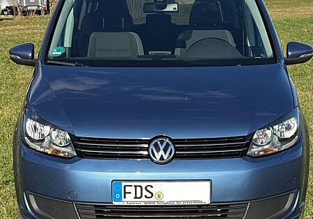 VW Touran Volkswagen 1.6 TDI -7Sitzer-Tmpt-PDC-Sitzhzg-8fach