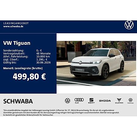 VW Tiguan leasen