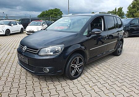 VW Touran Volkswagen 2.0TDI Highline Panorama Alcantara 7Sitze