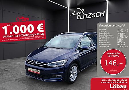 VW Touran Volkswagen TDI Highline DSG 7-Si LED AHK Navi AID AC