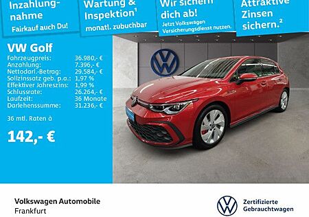 VW Golf Volkswagen VIII 2.0 TSI DSG GTI Navi IQ.Light DCC DAB+