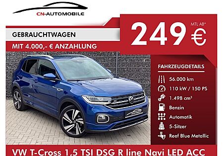 VW T-Cross Volkswagen 1,5 TSI DSG R line Navi LED ACC 210km/h