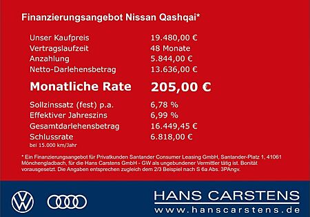 Nissan Qashqai 1.3 DIG-T N-Motion AHK Rückfahrkam. Navi