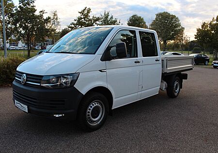 VW T6 Transporter Volkswagen T6 Doppelkabine*ZV*AHK*el.FH*Klima*6-Sitze*