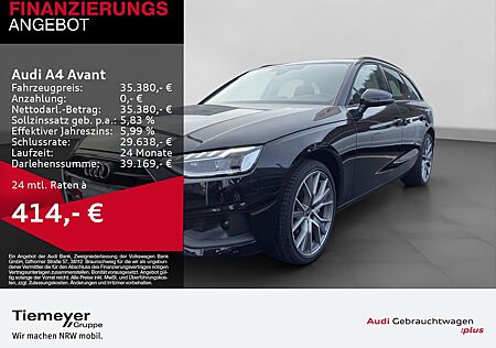 Audi A4 Avant 40 TFSI LM19 NAVI+ SITZHZ GRA AHK