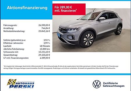 VW T-Roc Volkswagen 1.0 TSI Move NAVI, LED, KLIMA, RÜCKFAHRKA