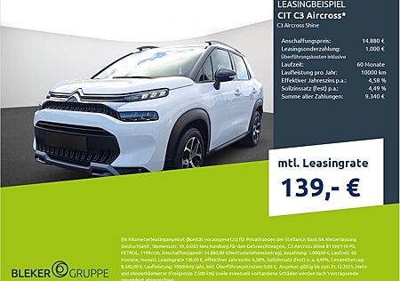 Citroën C3 Aircross PureTech 110 S&S Shine