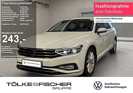 VW Passat Variant Volkswagen 2.0 TDI BMT Elegance AHK ACC SHZ
