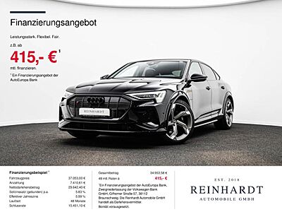 Audi E-TRON SPORTBACK S ALL-BLACK MATRIX/ACC/PANO/KAM