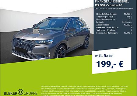 DS Automobiles DS7 Crossback BlueHDi 130 Performance Line