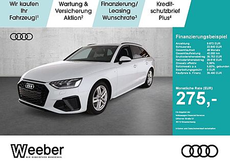 Audi A4 Avant S-Line Black AHK-VORB.*LED*NAVI*PANO*5J
