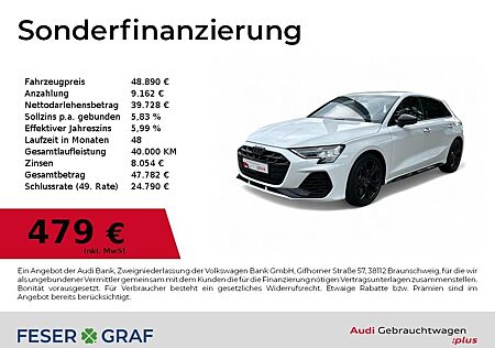 Audi S3 Sportback 2.0 TFSI quattro-Sonos/Sport-AGA/SH