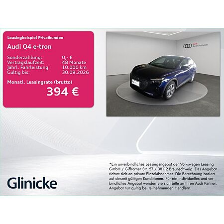 Audi Q4 e-tron leasen