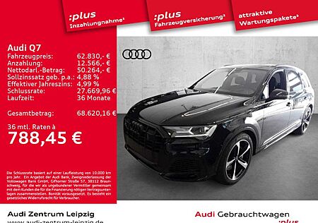 Audi Q7 55 TFSIe qu. *S-line*AHK*HuD*Pano*Assistenz*