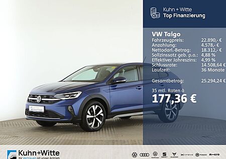 VW Taigo Volkswagen 1.0 TSI Style *Pano*Matrix*RFK*Navi*AppleC