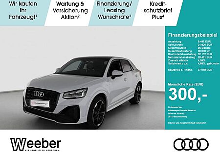 Audi Q2 S line PANO*RAUTE*LEDER*AHK*MATRIX*19LM*5J GA