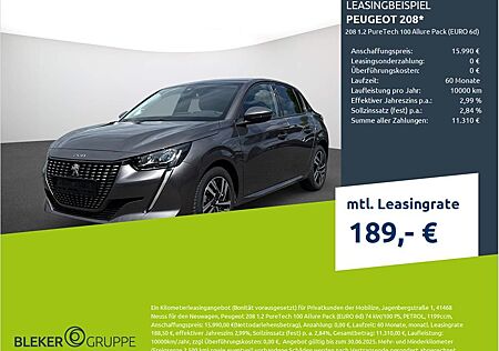 Peugeot 208 1.2 PureTech 100 Allure Pack (EURO 6d)