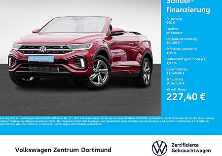 VW T-Roc Volkswagen Cabriolet 1.5 R-LINE ACC LM17 NAVI SITZHZ.