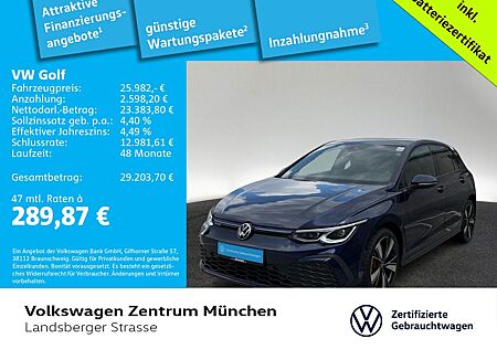 VW Golf Volkswagen VIII 1,4 TSI GTE ACC LED+ Navi ParkPilot Ap