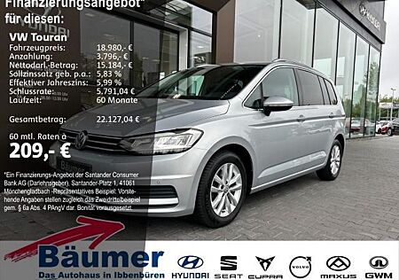 VW Touran Volkswagen 1.4 TSI 6-Gang Comfortline +7-Sitzer +AHK
