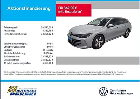 VW Passat Variant Volkswagen Passat Variant 2.0 TDI Elegance DSG (CJ5) KLIMA