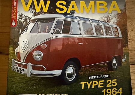 VW T1 Volkswagen Samba Deluxe 21 Windows