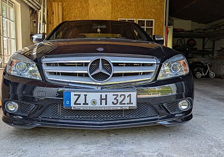 Mercedes-Benz 350 C350, V6, AMG Paket, 73000km, Scheckheftgepflegt