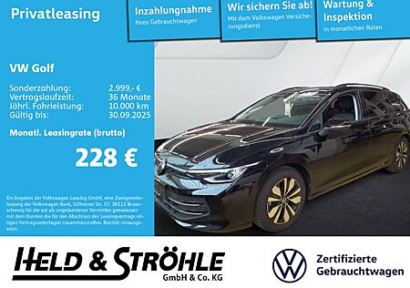 VW Golf Volkswagen Var. GOAL 1.5 eTSI DSG LED+ SFW AHK 360°