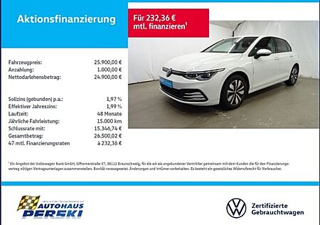 VW Golf Volkswagen VIII 8 1.5 TSI Move KLIMA, NAVI, LED, ACC