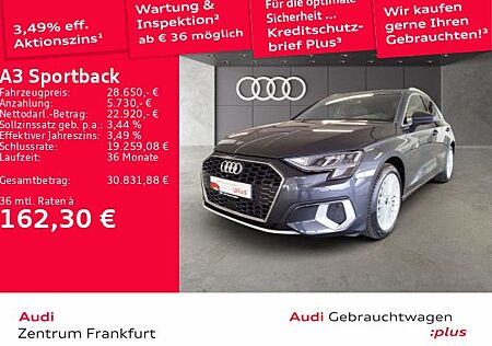 Audi A3 Sportback 35 TFSI S tronic advanced LED AHK T