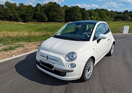 Fiat 500 1.2 8V Lounge Panorama Schiebedach/Multifunk