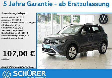 VW T-Cross Volkswagen 1.0TSI Life Neues Modell Navi Totwinkel