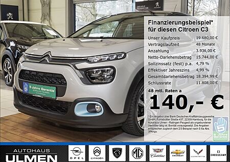 Citroën C3 Elle 1.2 PureTech 110 EU6d Rückfahrkamera Key