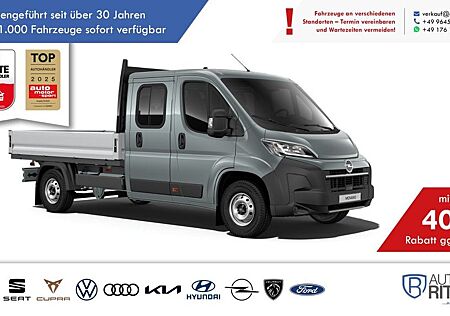 Opel Movano Pritschenwagen Doppelkabine L3 3.5t ve...