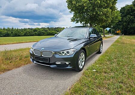 BMW 318d Modern Line*LEDER*NAVI*ScheckH*SHD*KurvenXe