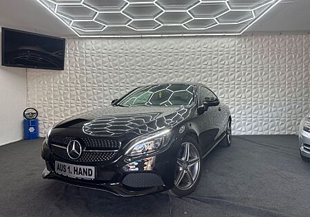 Mercedes-Benz C 300 Coupe 1 HAND/ LED/NAVI/AMG/TEILLEDER