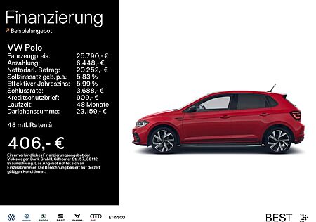 VW Polo Volkswagen 1.0 TSI R-Line|IQ.LIGHT|ACC|NAVI|CARPLAY|