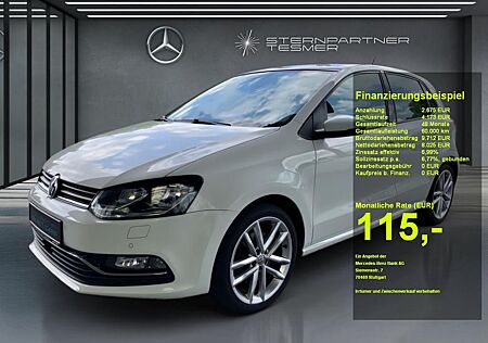 VW Polo Volkswagen V Highline +PANO+NAVI+AUT+SHZ+Distr+PDC