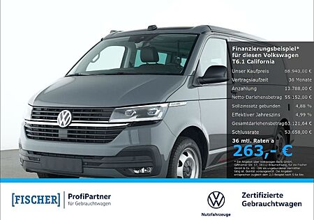 VW T6 California Volkswagen T6.1 California Beach 2.0TDI DSG LED AHK Navi SH