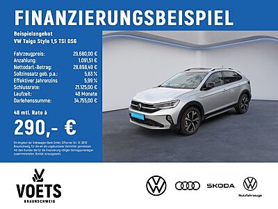 Volkswagen Taigo Style 1,5 TSI DSG MATRIX-LED+NAVI+KEYLESS