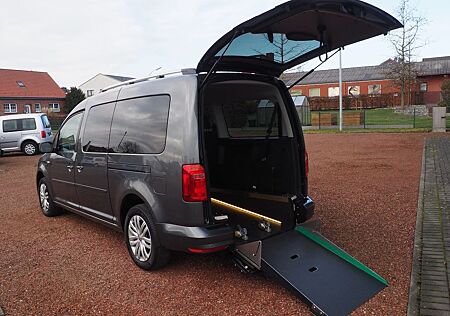 VW Caddy Volkswagen Maxi Rollstuhlgerecht Wenderampe 7-Sitzer