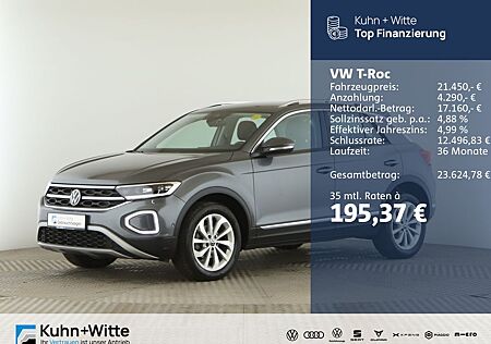 VW T-Roc Volkswagen 1.0 TSI Style *LED*RFK*Navi*AppleCar*