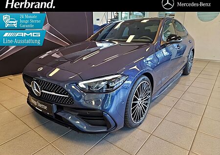 Mercedes-Benz C 300 d AMG *Night Memory AHK. Schiebedach SHZ.