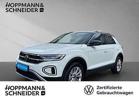 VW T-Roc Volkswagen Style 1.5 TSI-AHK-NAVI-LED-KLIMA-APPel.Hec