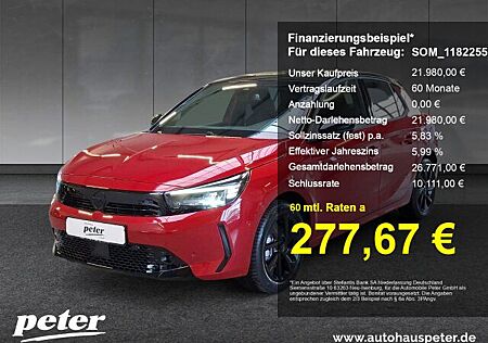 Opel Corsa F 1.2 GS Allwetter Adaptiver Tempomat Verf