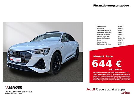 Audi e-tron 55 Sportback S line quattro Matrix Pano