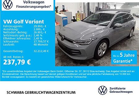 VW Golf Volkswagen VIII Variant Life 1.5 eTSI DSG *ACC*LED*16*