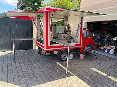 Piaggio APE TM Mini-Food-Truck